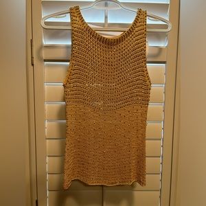 Beautiful sparkly gold top